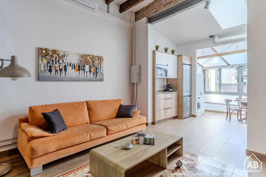 AB Recesvint -  Sant Andreu - Casa Unifamiliar con Terraza Privada en Sant Andreu - AB Apartment Barcelona