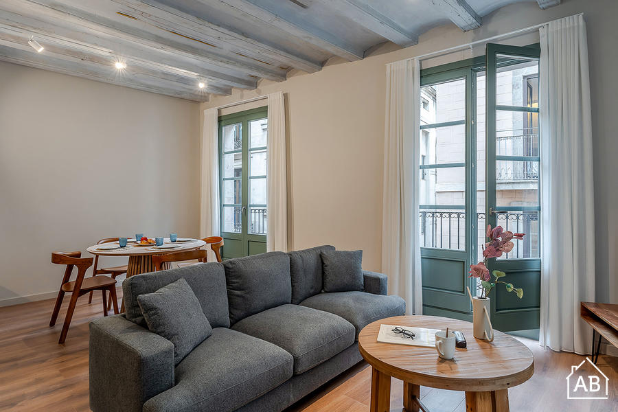 AB Plaza Real II-I - Charmant 1 slaapkamer appartement op Las Ramblas - AB Apartment Barcelona