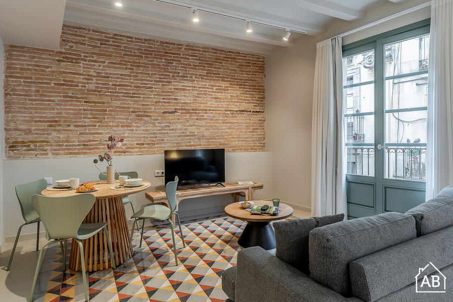 AB Plaza Real II-III - Stylish 1-Bedroom Apartment in Las Ramblas - AB Apartment Barcelona